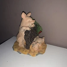 Russ Truffles PIGS Piglets Collectible Ornaments by Russ Berrie and Company Inc.
