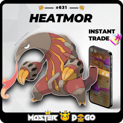 Shiny Heatmor Pokémon Go Trade Registered or 30 Day Shiny Heatmor Pokémon Go Trade Registered or 30 Day