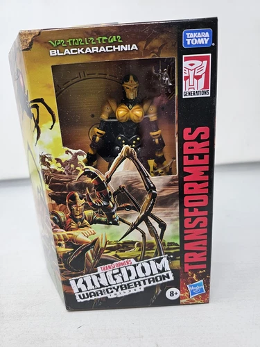 BLACKARACHNIA- Transformers War for Cybertron Kingdom Hasbro 2020 SEALED 