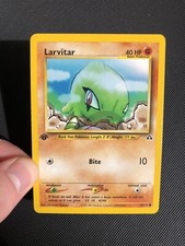 Larvitar 57/75 1st Edition Neo Discovery Pokemon Card WOTC Vintage 2001 Common