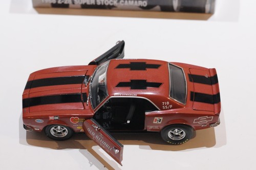 EXACT DETAIL 1968 Z-28 SUPER STOCK CAMARO DAVE STRICKLER SCAL 1:18 NEW COA - Picture 8 of 9