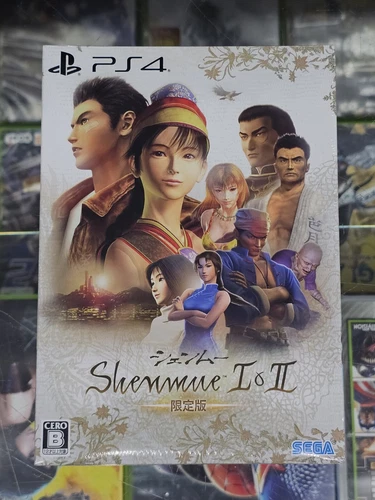 PS4 Shenmue I & II First Limited Edition w/Sound Collection CD Japan HSN-0056