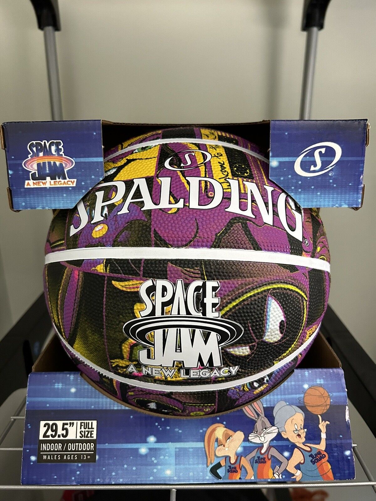 Bola de Basquete Spalding, Space Jam - A New Legacy, Tune Squad, Tamanho 7