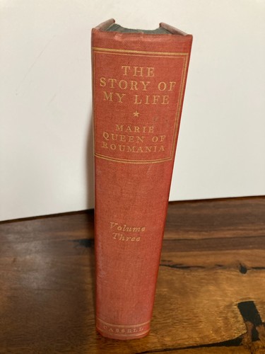 Books 3 Vols. The Story Of My Life by Marie Queen of Roumania 1934 2nd Edition - Picture 16 of 24