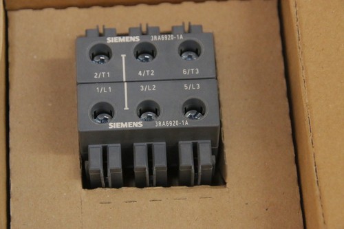 Siemens 3RA6920-1A Control Circuit Terminal Set - NEW Old Stock - Bild 3 von 3