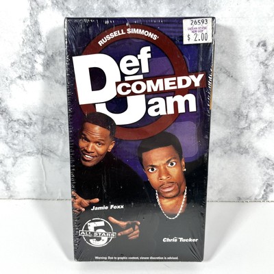 Russel Simmons Def Comedy Jam All Stars 5 VHS SEALED Jamie Foxx Chris Tucker