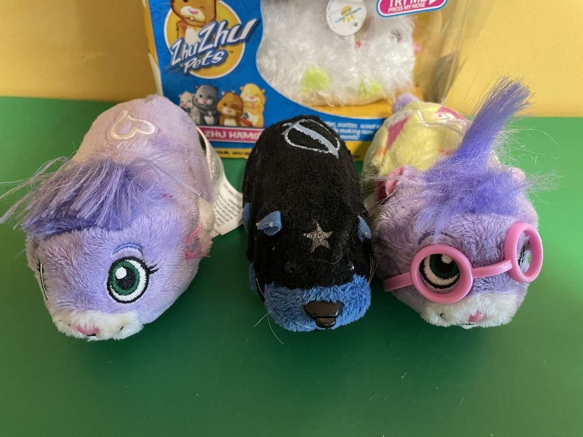Vintage Lot Of 5 Box Rockstar Loose Rare Zhu Zhu Hamsters Vintage Lot Of 5 Box Rockstar Loose Rare Zhu Zhu Hamsters
