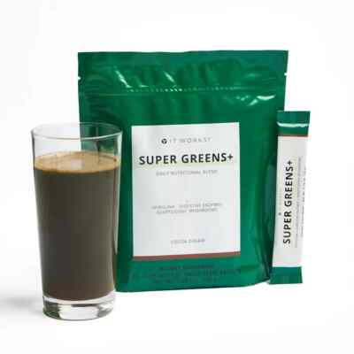 It Works ! It Works! Super Greens+  Daily Nutritional Blend COCOA DREAM.........