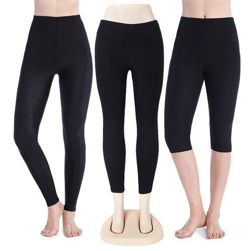 Mujeres Core Support Compresión Medias Pantalones Yoga Color Negro Talla Regular S-3XL - Imagen 1 de 15