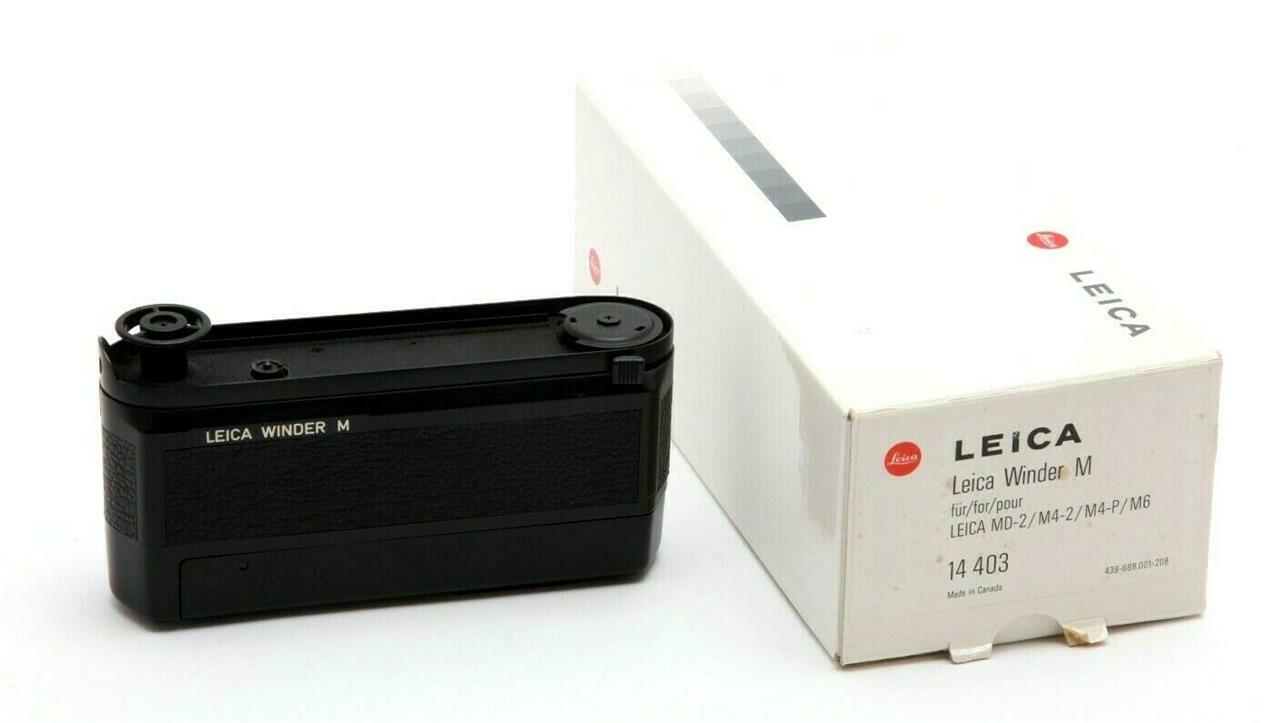 Mint Leica Winder M (14403) with Box #32371