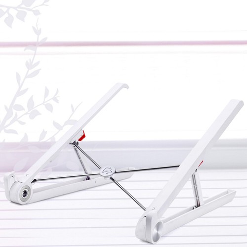 Portable Ergonomic Laptop Stand with Adjustable Viewing Angle - Afbeelding 8 van 12
