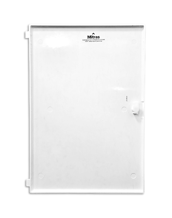 Electric Meter Box Replacement Door White Cavity/Recessed Box 625