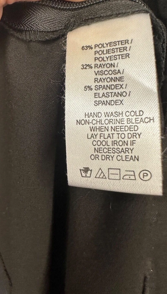 Pantalones negros Kensie Pretty usados talla 4 Foto 3 de 4