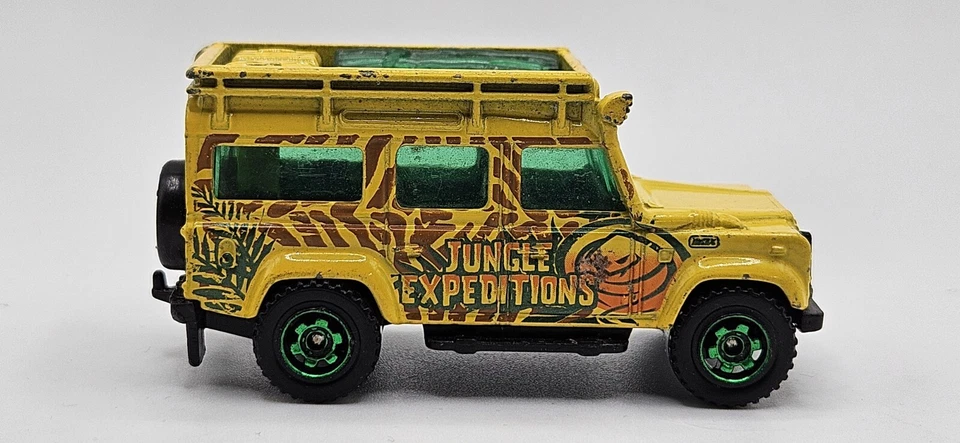 Matchbox Mission Force Jungle Adventure Crew Set Land Rover Defender 110 Foto 2 de 4