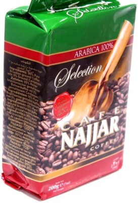 Cafe Najjar fein gemahlener Kaffee mit Kardamom 200g