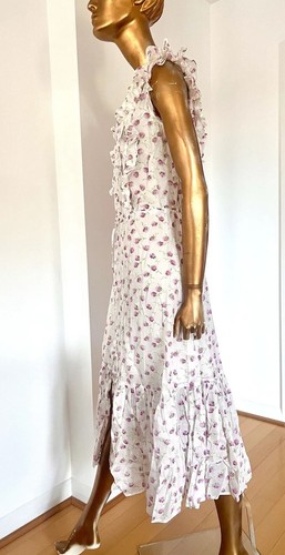 RALPH LAUREN SUMMER RUFFLE DRESS,RL POLO COTTON LONG DRESS,CLOVER PR US 4, uk 10 - Picture 12 of 15