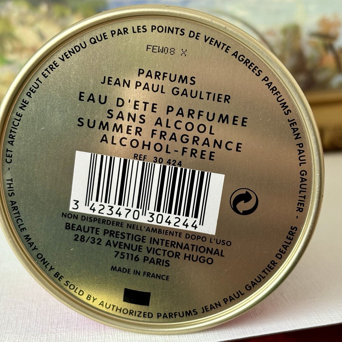 Jean Paul Gaultier Classique Summer Fragrance 2000 'the Tahiti