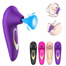 Female Couple Sucking Vibrator Clit Sucker Dildo Women G-spot Massager Sex Toy