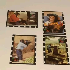 PG TIPS - 40 Years Of Chimps On TV - 4 X Trading Cards - #37,38,39,40