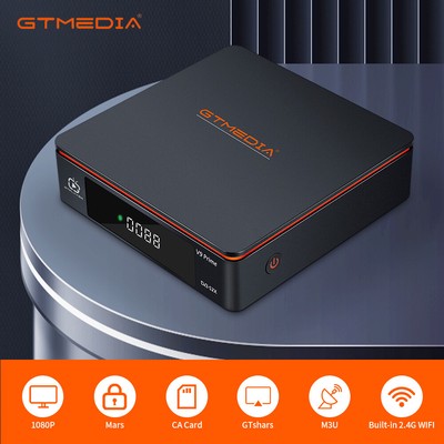 HD 1080P DVB-S/S2/S2X Satellite Receiver IP-TV Box WIFI USB DVR Media Player US
