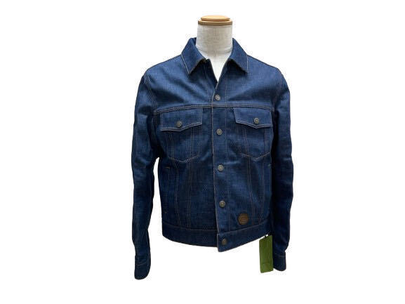 New Gucci G Jean Jumbo GG Animal Reversible Denim Jacket New Gucci G Jean Jumbo GG Animal Reversible Denim Jacket