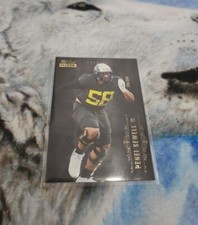 2021 Penei Sewell Wild Card Matte Black Rookie Card 186/349#