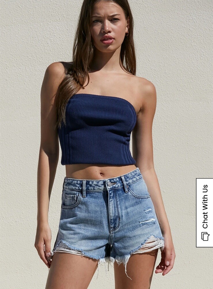 PacSun Light Indigo Ripped High Waisted Denim Festival Shorts Size PacSun Light Indigo Ripped High Waisted Denim Festival Shorts Size