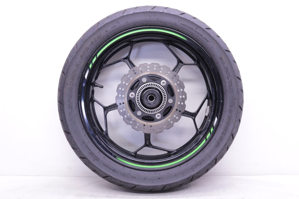 2017 13-17 KAWASAKI NINJA 300 EX300 OEM REAR WHEEL RIM BRAKE ROTOR