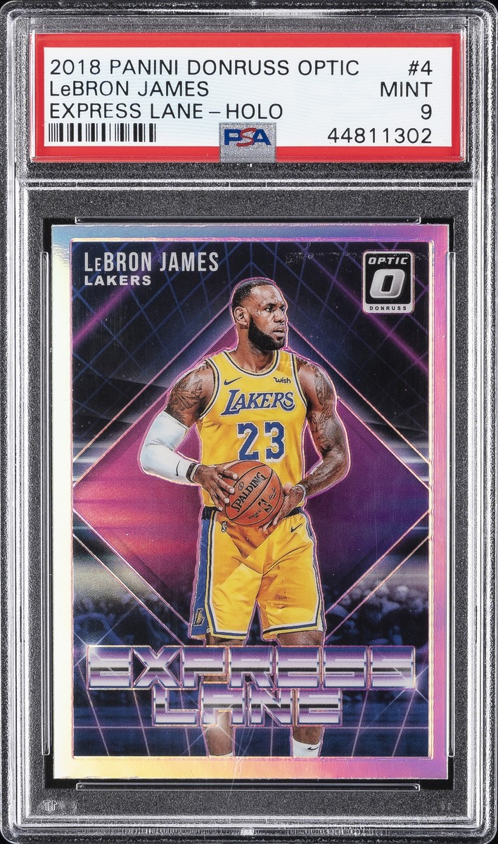 その他 Lebron James 2018 Contender Optic Silver LeBRON JAMES 2018-19 CONTENDERS OPTIC SILVER PRIZM SP PSA 8