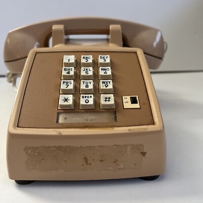 アンティーク　押しボタン電話 Vintage AT＆T  U.S.A製 アンティーク 押しボタン電話 Vintage AT＆T U.S.A製 - メルカリ