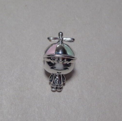 Pandora PROPELLER HAT LITTLE BOY 798015ENMX Silver Multicolor New Charm