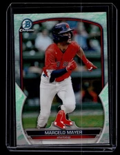 Marcelo Mayer 2023 Bowman Chrome Prospect Lunar Glow Refractor Card  #BCP-107