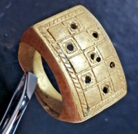 EXTREMELEY ANCIENT ROMAN BRONZE RING RARE ARTIFACT AUTHENTIC