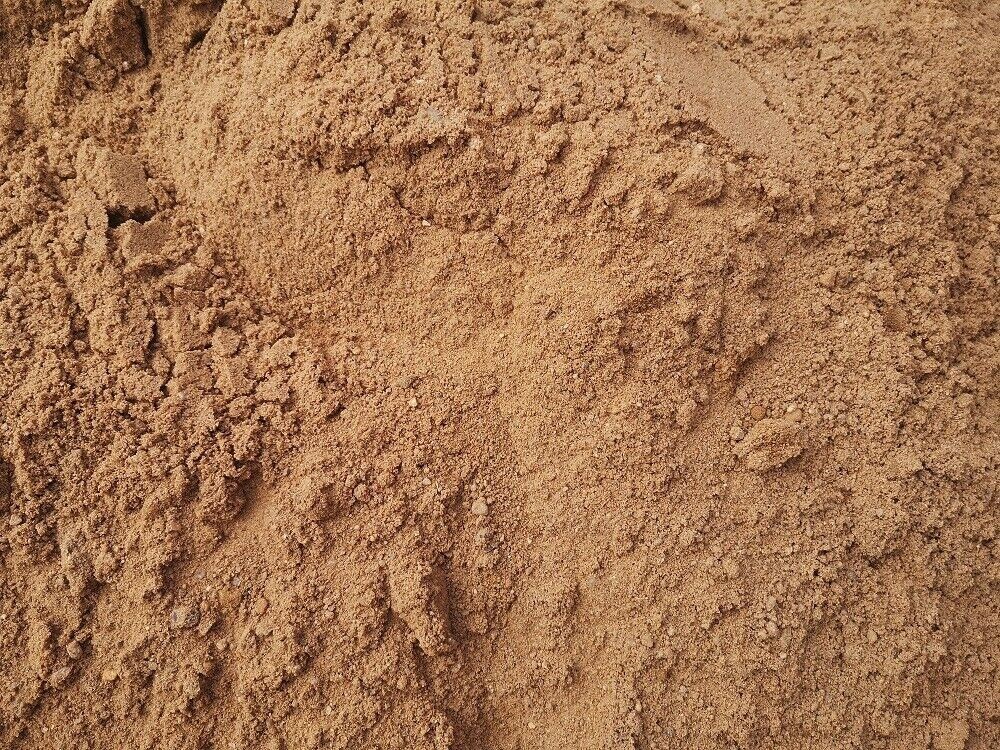 1000 kg Füllsand Plattensand F2 Sand Pflastersand Bausand 0-5 mm Bigbag