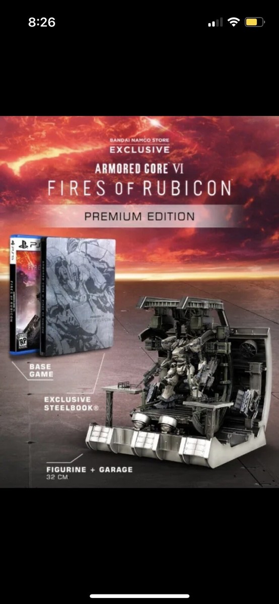 Armored Core VI 6 Fires of Rubicon Premium Edition PlayStation 5 