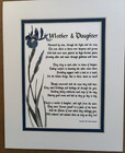 Mother & Daughter Poem By Genie Graveline 8x10 Matting - Great Mothers Day Gift! — photo 5