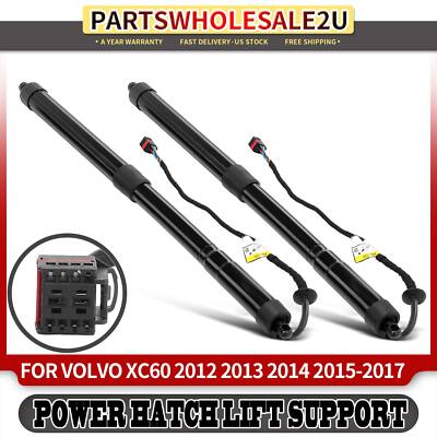 2Pcs Rear Power Hatch Lift Support for Volvo XC60 2012-2017 with Power Opener