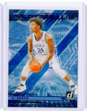 2022-23 Panini Chronicles Draft Power Formulas AJ GRIFFIN BLUE RC Rookie 13/99