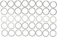 Premiumium Piston Rings  Mahle Original  41107CP