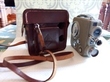 CINEPRESA EUMIG C3 16mm (o doppia 8) con  fodero  in  pelle  non  testata