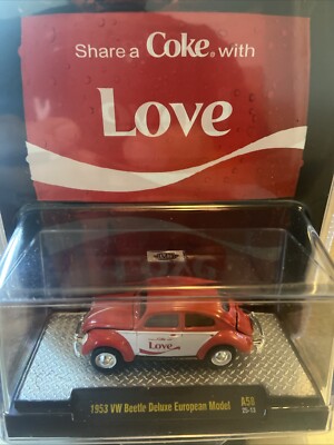 M2 Coca-cola 1953 VW Deluxe European Model 1/64￼