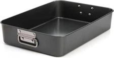 Lasagna Pan Deep, 16 x 11.5 x 3 Inch Rectangle Cake Pan Casserole Dishes for ...