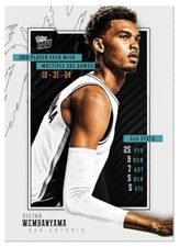 Victor Wembanyama - 2024-25 Topps NOW NBA Basketball Card # 4 Spurs