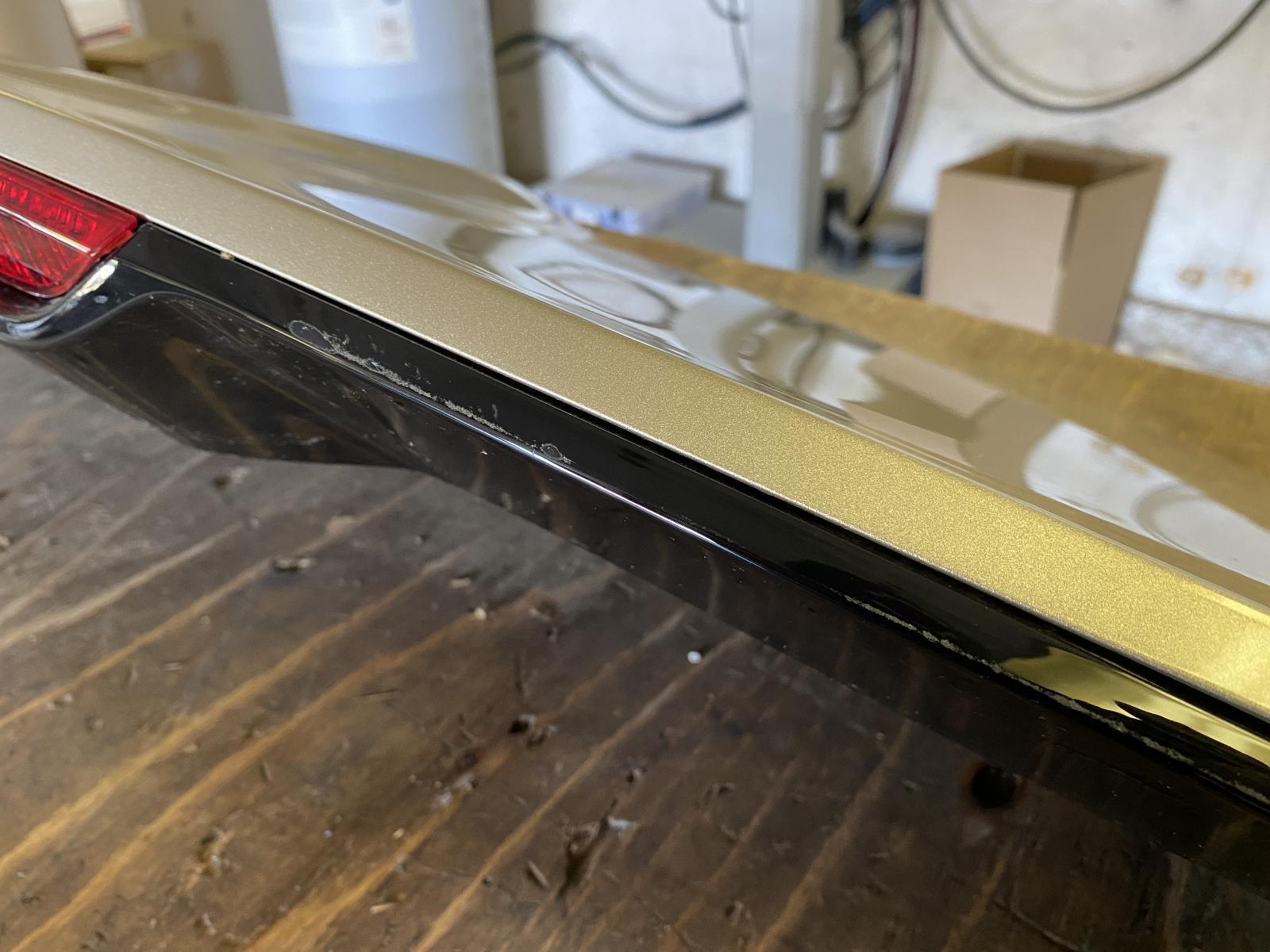 20162018 Lincoln MKX Power Lidgate Spoiler Paint Code GN eBay