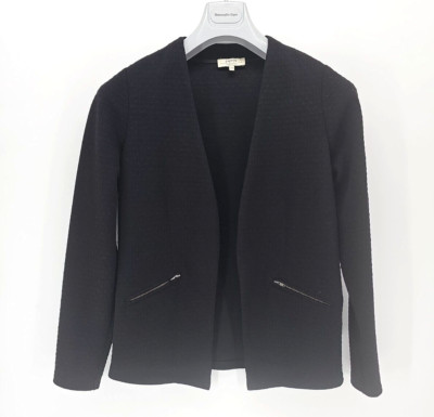Papaya Damen Eleganter Jacket Blazer Jacke Offen Gemustert in Gr. 42