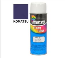 KOMATSU FORKLIFT SPRAY PAINT TOUCH BLUE PURPLE 12 0Z (SET OF 2)