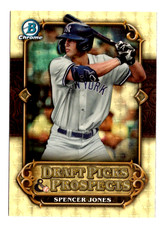 Marketplace image: 1/1 Superfractor Spencer Jones 2023 Bowman Chrome Draft Picks & Prospects DPP-19