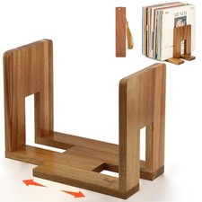 Vinyl Record Storage with Bookmark, Adjustable  Keep Upright, for 20-60 LP