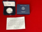 2008-W Proof American Silver Eagle Dollar $1 Box & COA US Mint Bullion OGP