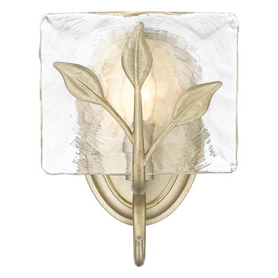 Golden Lighting 3160-1W Calla 9'' Tall Wall Sconce - Gold